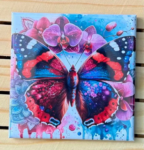 Premade Statement Bragnet- 2.5" Square