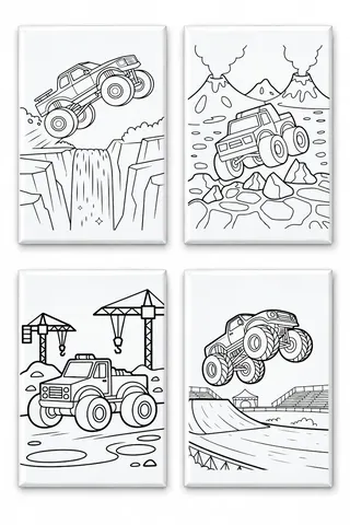 Show-Offs Bragnet 4 Pack set